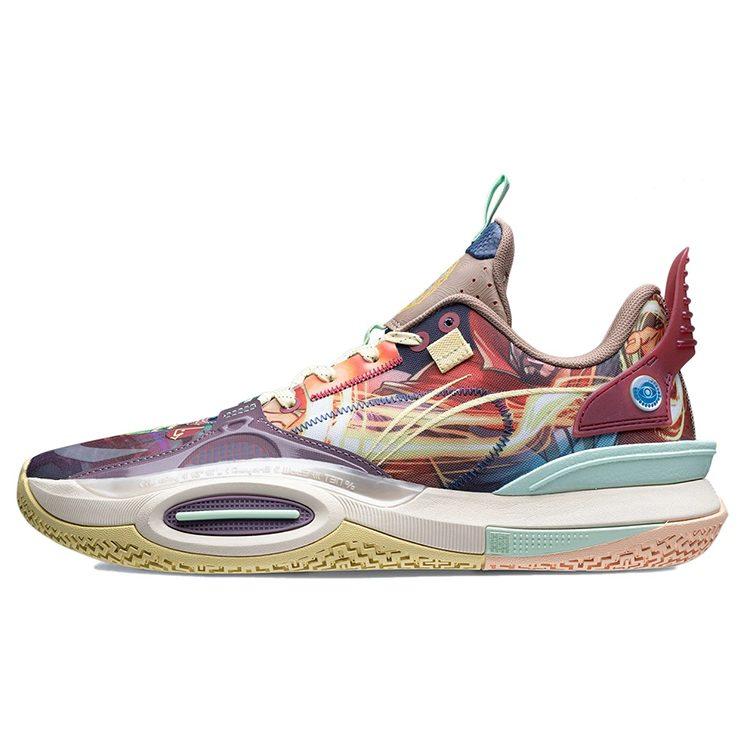 MARVEL x Li Ning ALL CITY10 ' Doctor Strange ' Textile, Synthetic Leather, TPU Cushioning Rebound Low top ABAS079-3