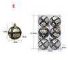 6PCS DIY Christmas Ball Pendant Paintings Xmas Tree Ornament New Xmas Tree Charm  New Year