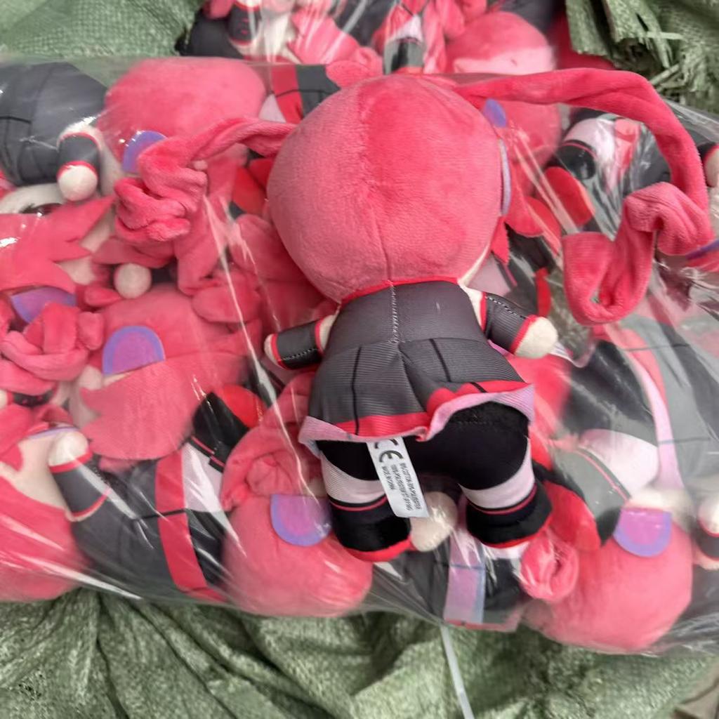 Virtuelle Sängerin Heavy Metal Teto Plüschtier Niedlicher Cartoon Baumwollpuppe Fan-Fiction Figur