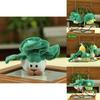 Adorable Vegetable And Fruit Plush Toys Broccoli Cabbage Corn Green Onion Realistic Stuffed Dolls