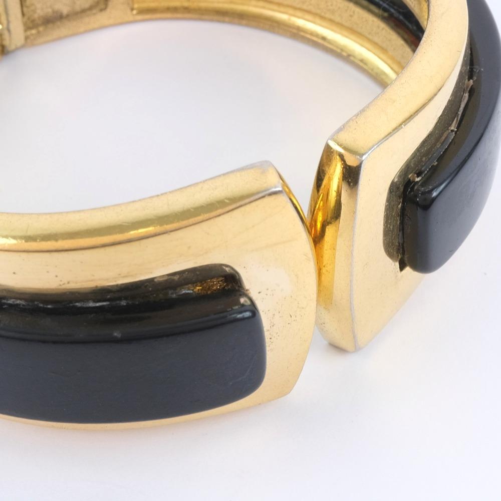 Dior Bracelet Bangle gold/black Plated Gold 74.8g Women Used