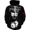 Jaro Podzim Křesťanská Bible Faith Jesus God Pánská mikina s kapucí Cool 3D potisk lva Streetwear Pár Oblečení Jogging Běžné Tepláky