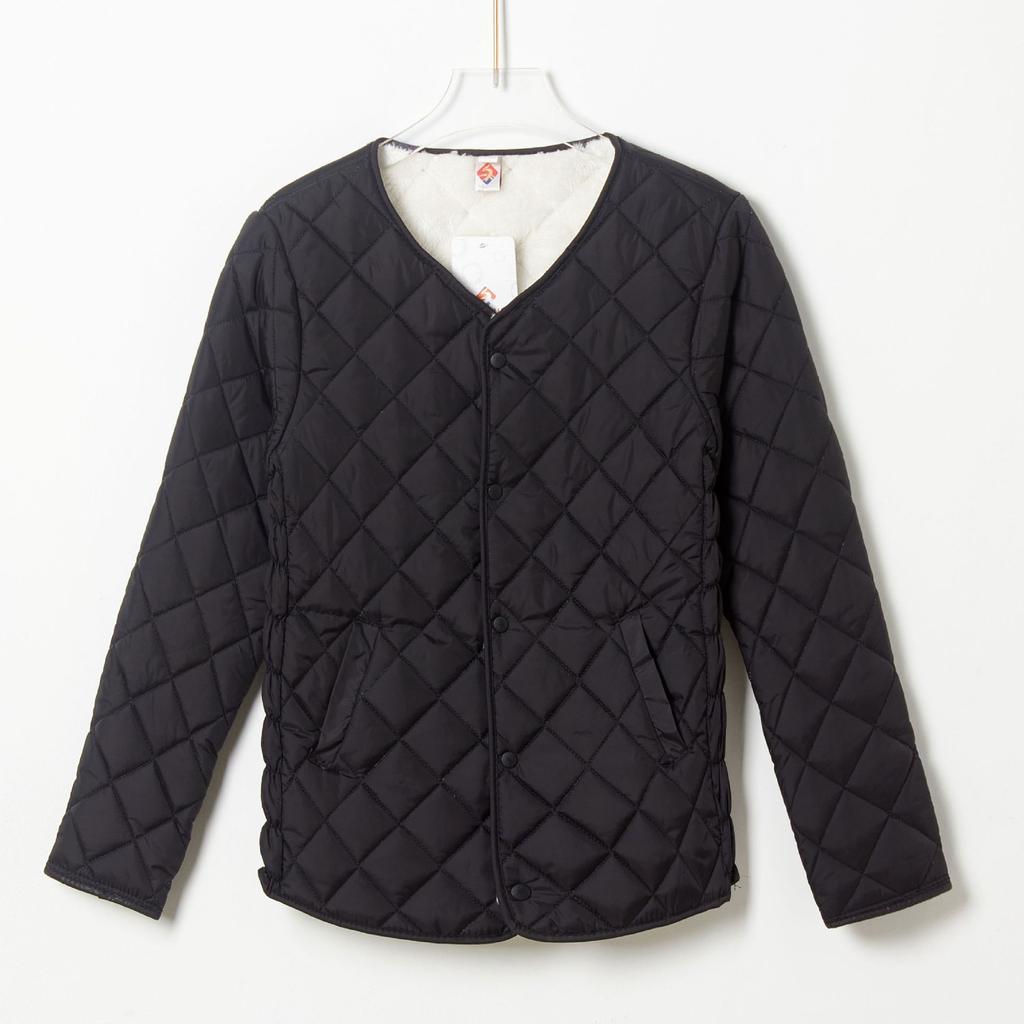 Ladies Thickened Warm Long-sleeved Cotton Liner Women's Home Cotton Clothing Cotton Clothing Padded One Sleeve with Hair 2152