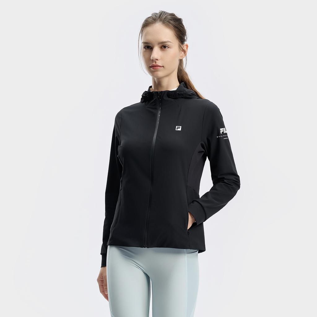 New FILA Jackets Women's Pitch Black A11W431502FBK