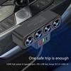 120W Fahrzeug-Netzteil Auto-Ladestation Schnellladefunktion Typ C USB mit langem Kabel für Reisekomfort