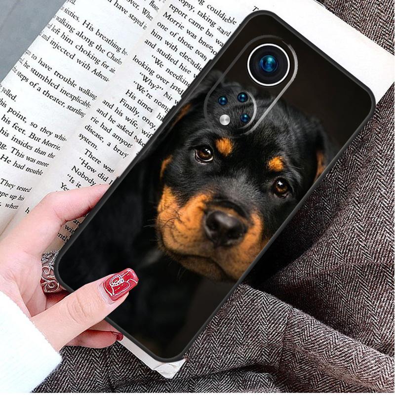 Rottweiler Dog Case For Honor Magic 5 6 7 8 Pro Honor Win RT X9d X9c X9b X9a X8c X8b 50 70 90 400 200 Lite