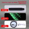 Rechargeable Optical Hand Rope Colorful Pixel Light-up Whip Glowing Waving Flash Whip  Cosplay