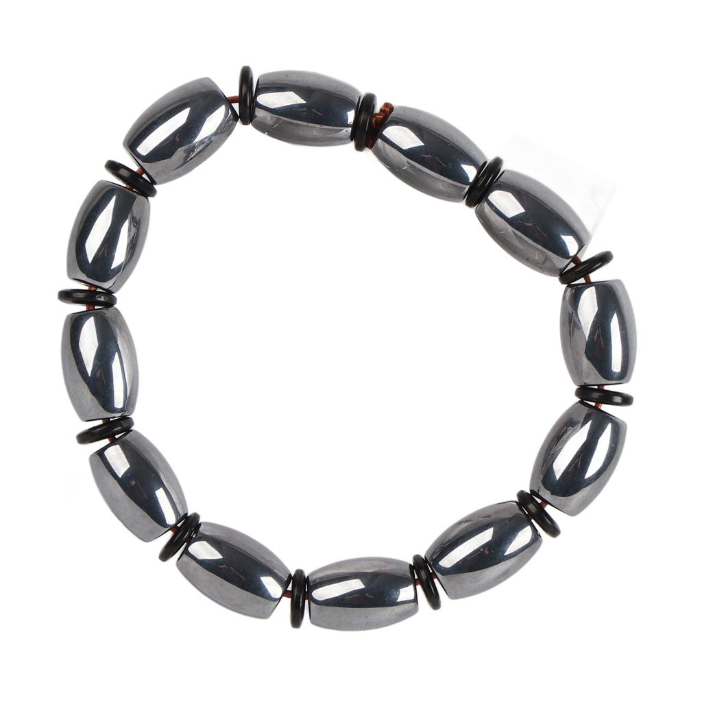 Terahertz Beads Bracelet Stretchy Stress Relief Meridian Treatment Unisex Energy Healing Stone Bracelet