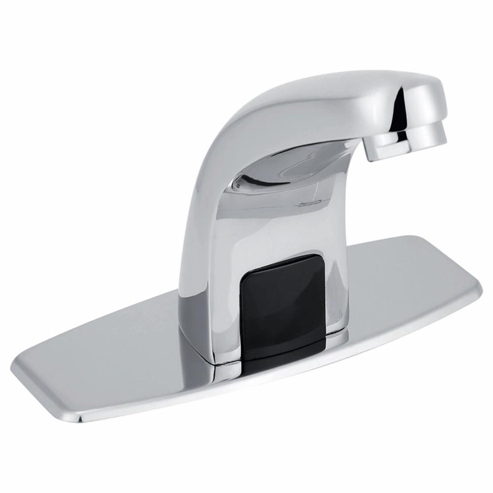 Battery Operated Infrared Faucet PVD Plating Automatic  Faucet  Bathroom Sink
