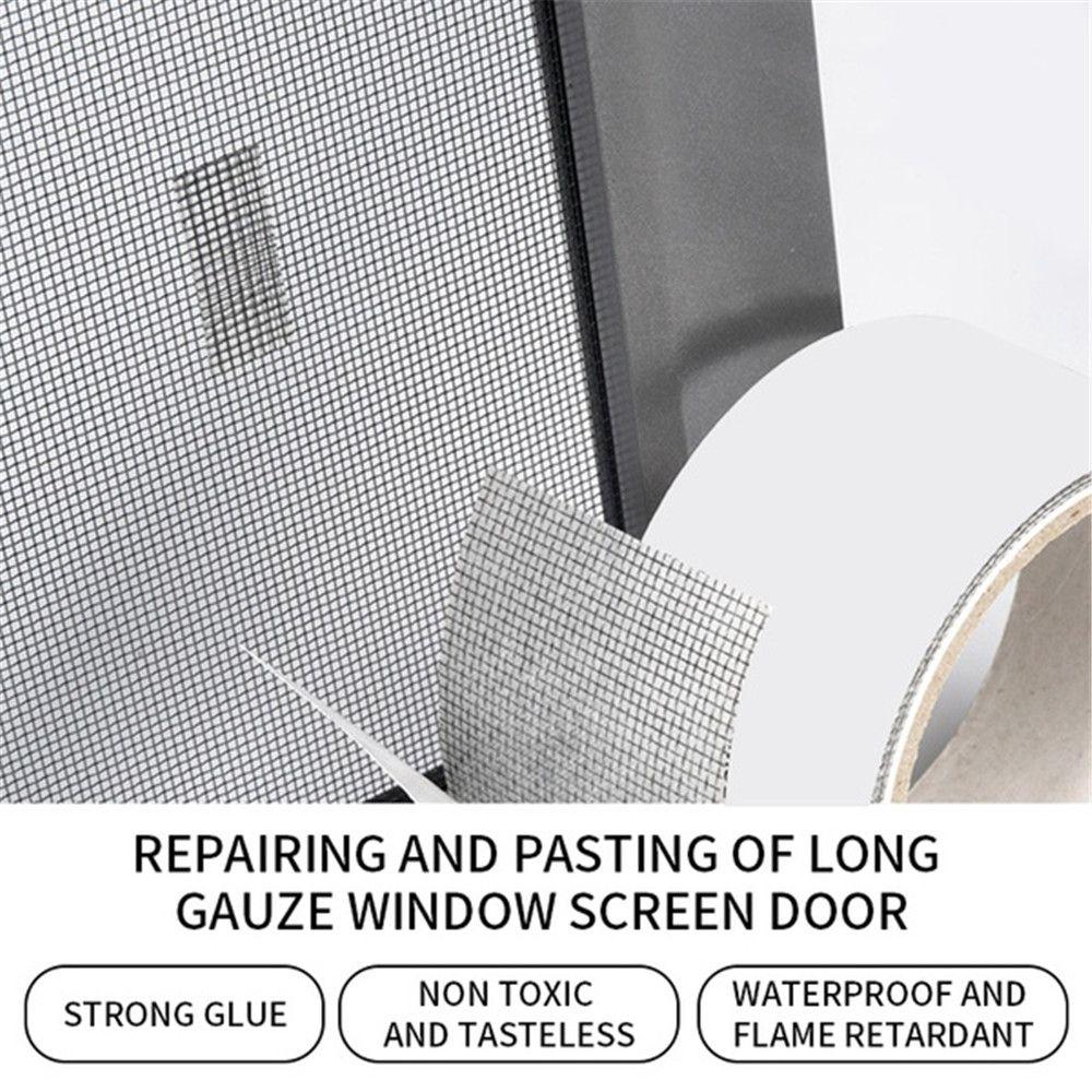 Portable Sticky Wires Anti-Mosquito Window Net Patch Tape Screen Repair Tape Repair Broken Hole
