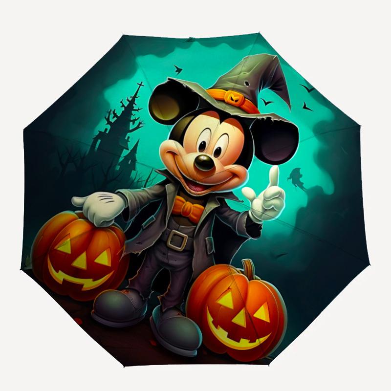 

1pc Halloween Mickey MouseAutomatic Open/close, All-Season Portable Folding Umbrella, Perfect Gift for FriendsSturdy Ribs yy250811038