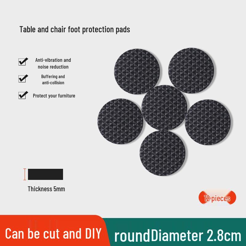 

Anti-Slip Silent Wear-Resistant Table Leg Pads