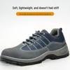 Andningsbara Lätta Skyddsskor för Herrar - Stötsäkra, Punkteringssäkra, Slitstarka, Lukthämmande för Byggarbetsplatser