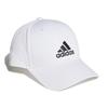 Adidas Baseball Cap White/Black (FK0890), UPF 50+ Sun Protection, Lightweight Quick-Dry, Large Size 60-63cm. Model GNS10