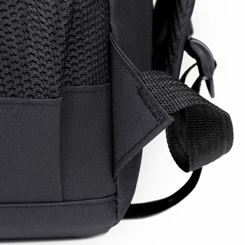 Unisex Minimalist Backpack - Multi-Layer Pocket Design for Business Travel & Student Life