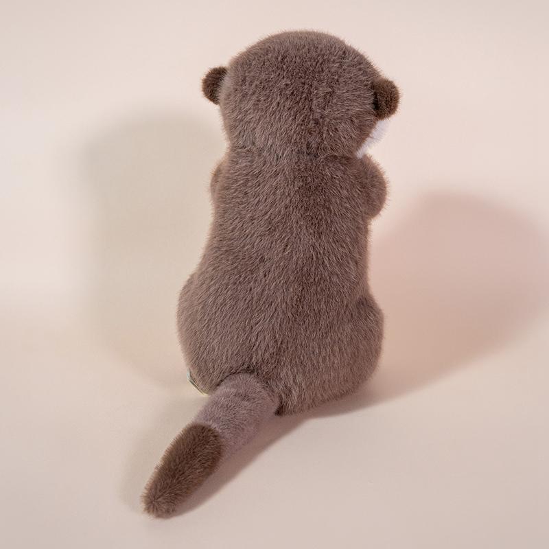 Kawaii Otter Plush Plush Toys Stuffed Appease Baby Animal Capybara Doll Pillow Christmas Birthday Party Gift Room Decoration