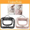 Transparent Pvc Travel Organizer With Inner Zippered Compartments For Leisure Trips