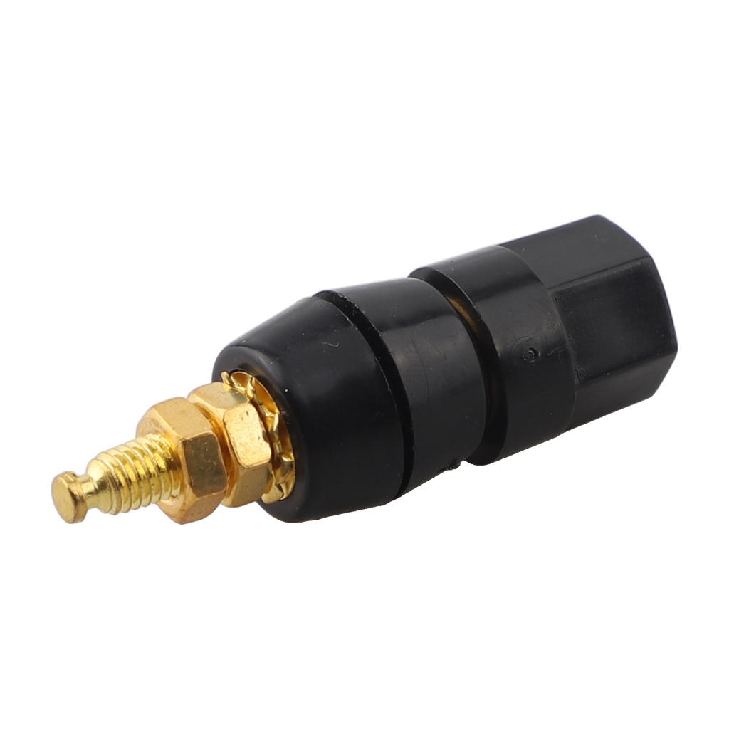 Audio Equipment Setup Audio Speaker Binding Post Gold Plated Terminal 4mm Diameter Of The Tail Hole Maximum Signal Transmission