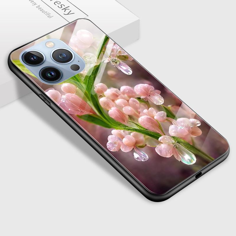 Tempered Glass Phone Case For Samsung A12 A16 A32 A53 S20FE S23 S25 Honor20 X6A 90Lite 9X Huawei Y9Prime2019 P30Lite Soft Edge Shockproof Smooth Shell