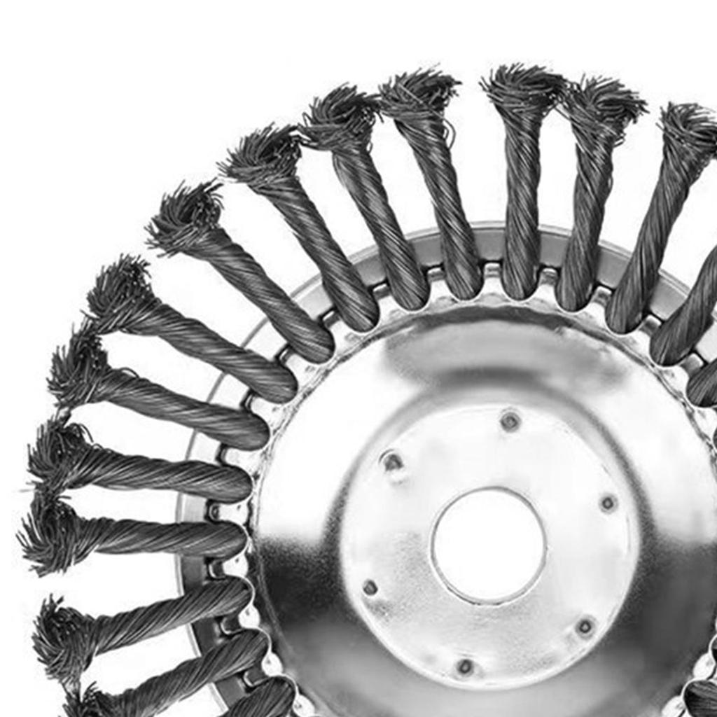 Heavy-Duty Steel Wire Brush Head for Removal