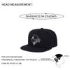 2026 New Flat Edge Hat Mask Thief Embroidery Baseball Hat Daily Leisure Decoration Sunshade Hat Unisex Hip Hop Skateboarding Hat