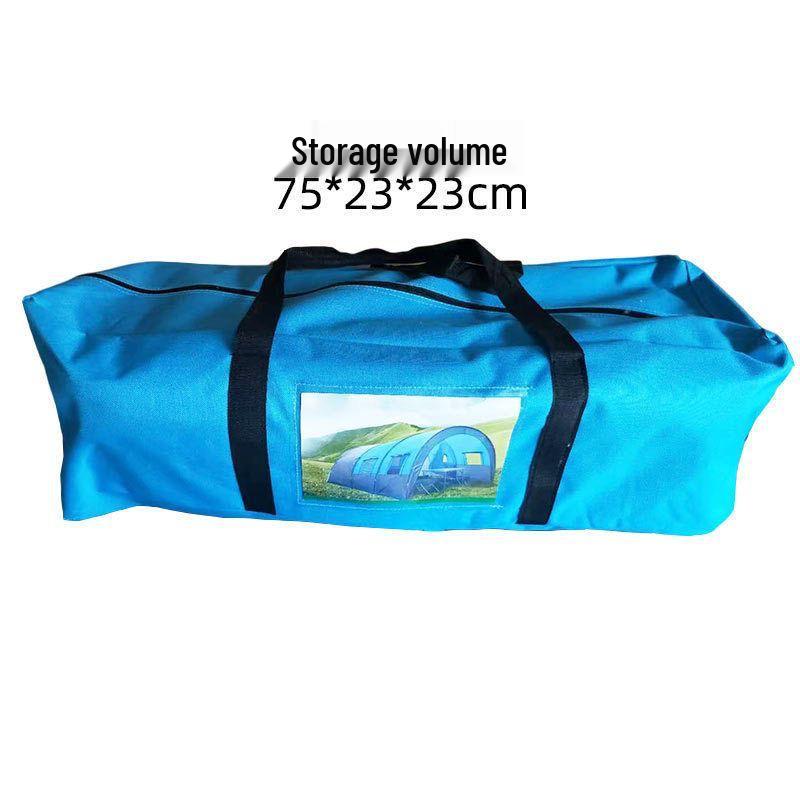 8-Person Large Tunnel Tent: Waterproof Sunshade for Camping