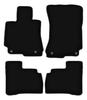 BASIC Black Velour Floor Mats For: Mercedes W221 S-class Sedan Short (2005-2013)