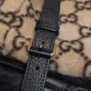 [Pre-Owned] Vintage Logo Wool And Leather Large Capacity Backpack - Excellent #1IPZO94
