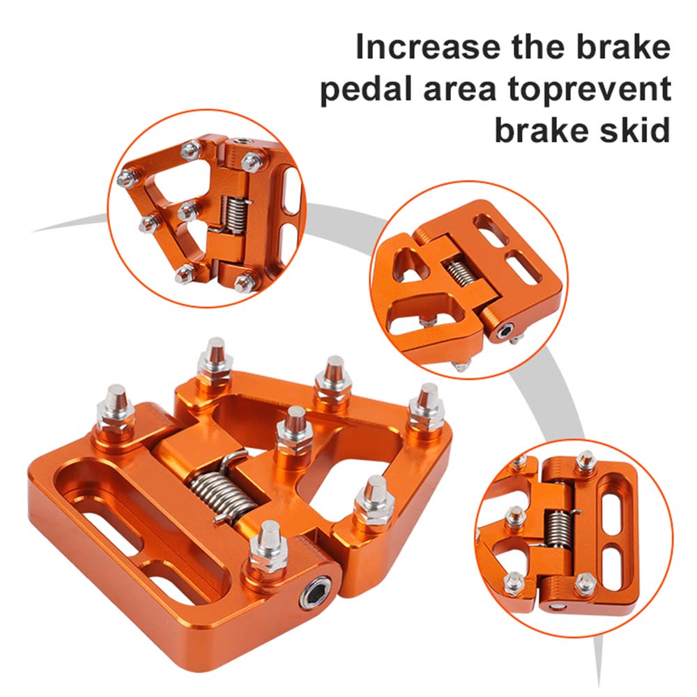 For GasGas EC XC 250 300 EC300 XC250 XC300 2018 2019 2020 Motorcycle Accessories Foldable Rear Brake Pedal Step Tip Plate Pad