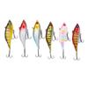 6 st sjunkande hårda fiskenycklar konstgjorda plastfiskedrag för sötvatten saltvatten 8 cm 10 g