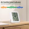 HABOTEST Mini Digital Hygrometer and Thermometer Indoor Humidity Meter Room Temperature Sensor with Stand and Hole