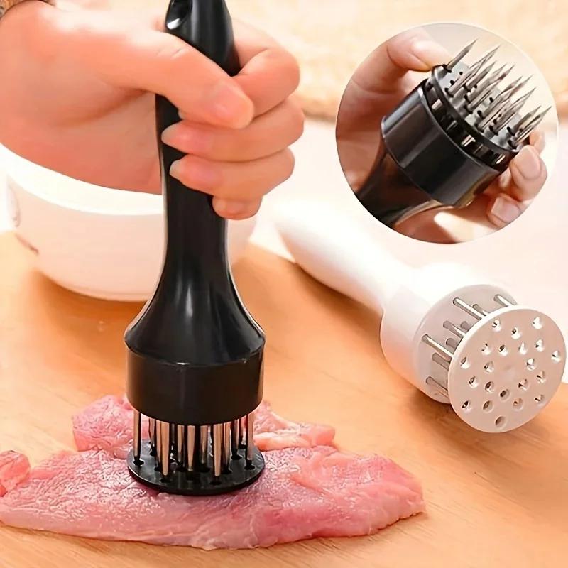1 adet Paslanmaz Çelik Yumuşatıcı, Et Ürünü Gevşetme 16 İğne, Tendon Kırıcı İğne, Ultra Keskin Yumuşatıcı Bıçak Mutfak Aleti