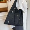 Niche Design Rivet Large-capacity Women's Single-shoulder Bag, Lightweight Shopping Bag Handbag