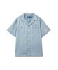 POLO RALPH LAUREN Classic Fit Indigo Chambray Camp Shirt - Blue