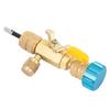 Valve Core Remover Dual Size R22(14") R410(516") Port Installer Tool