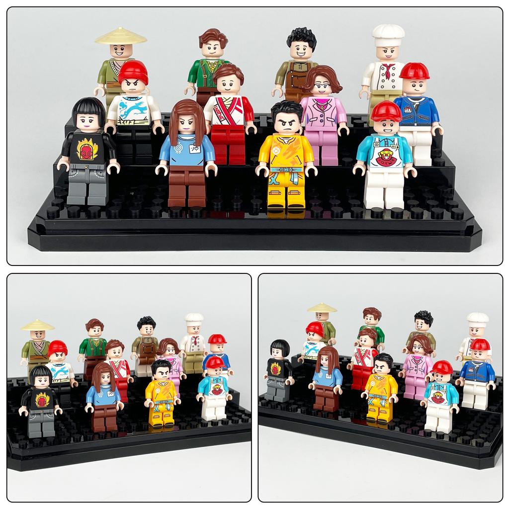 Aufbewahrungsbox Transparent Schmuckstück Dritte Ordnung 10705 Vitrine Kleine Partikel Baustein Spielzeug Modell Figur