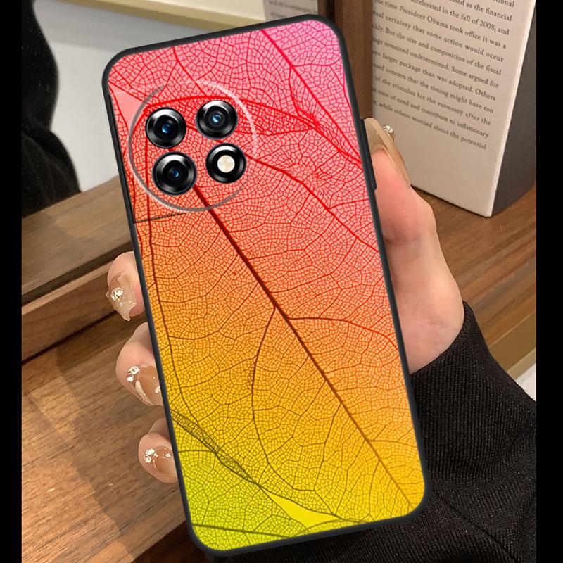 Colorful Leaves Case For OnePlus 15R 13R 13T 12R 15 13 12 11 10 Pro 10T Nord CE 3 4 Lite N20 N30 Nord 5 Cover
