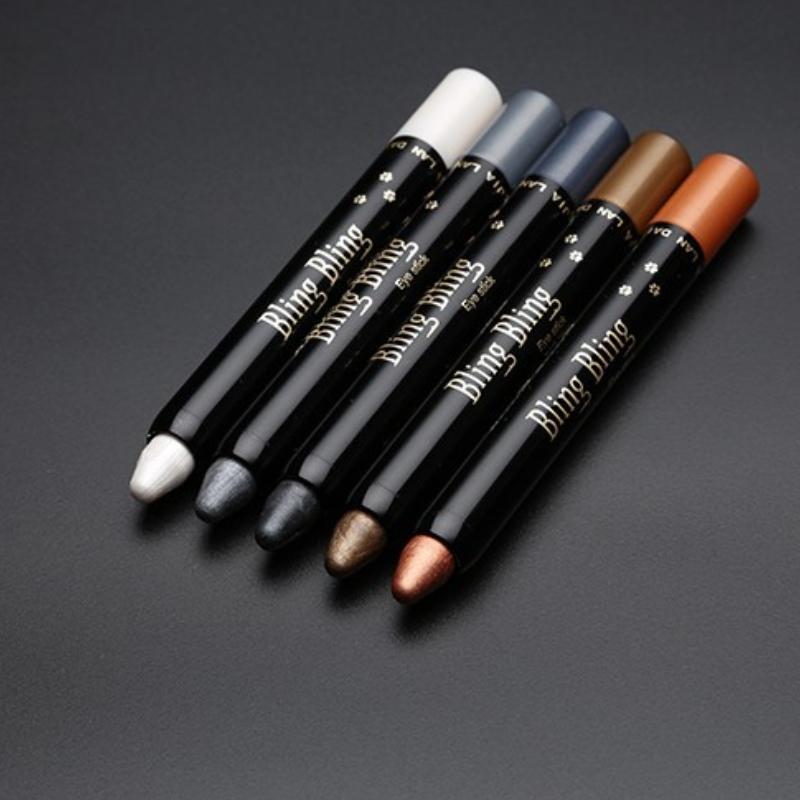 Waterproof Long Lasting Shimmery and Glittery Eye Makeup,Vibrant Multicolor Eyeshadow Easy To Smudge,Eyes Makeup Tools