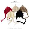 Cat Brother Autumn Winter Children's Cute Braids Beret - Sweet, Stylish Knit Wool Hat for Girls