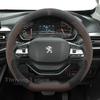 Suede Warm Car Steering Wheel Cover For Peugeot Landtrek 2025 -2024 Winter Warm Auto interior Peugeot Landtrek Accessories