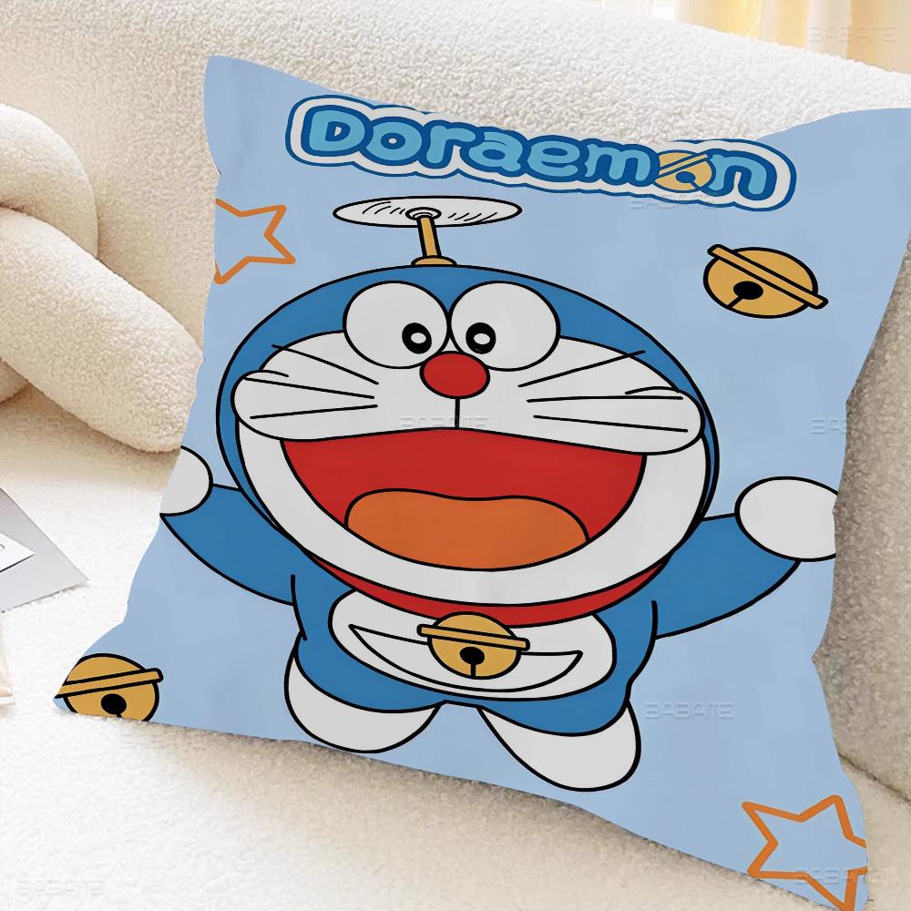 D-Dorae-monS AMINE Personalized Picture Text Home Decorative Pillows Household Gifts 45x45cm