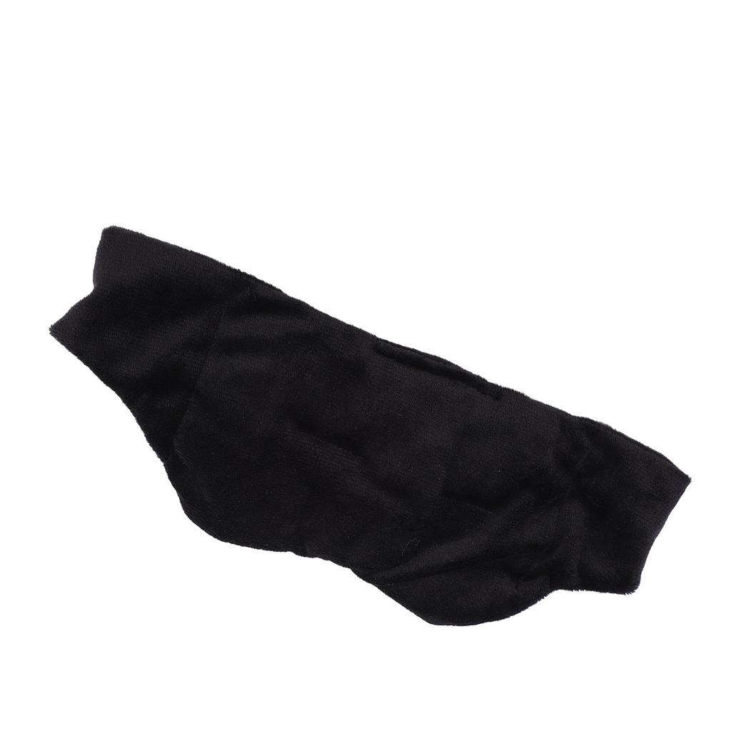 Sleeping Eye Cover Soft Comfortable Weighted Eye Cover Hook and Fastener Closure for Nighttime