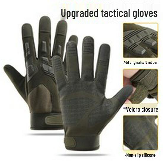 ZS002 Herren Taktische Halbfingerhandschuhe: Outdoor Anti-Rutsch, Verschleißfest für Radfahren & Militärischen Kampf.