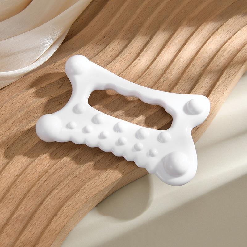New Resin Gua Sha Massage Board Facial Body Scraping Plate Static-Free Portable Beauty Massage Tool for Women