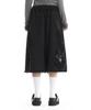 Teulimingbeodeu Scratch Damage Bermuda Sweat Pants [ Black ]
