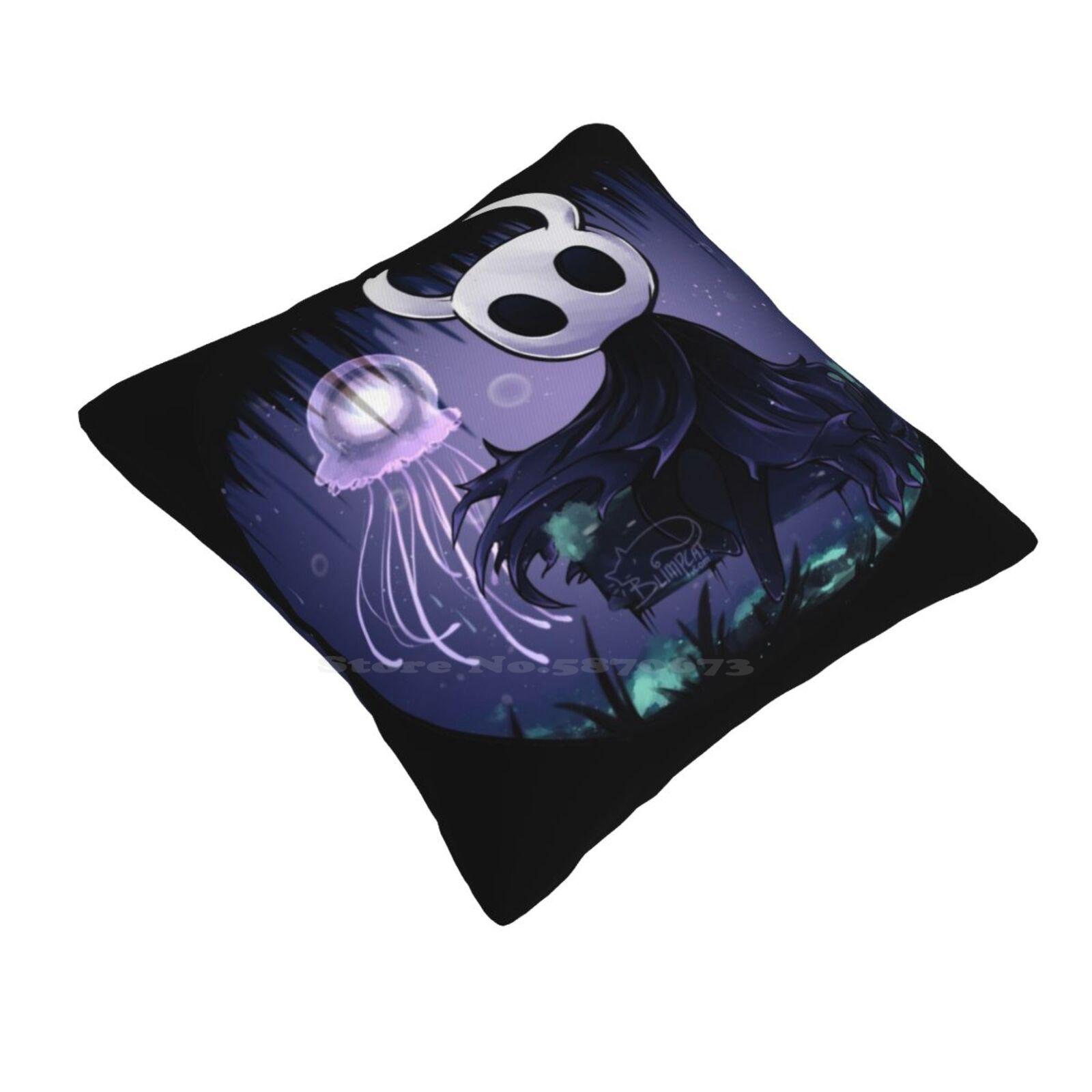 

Hollow Knight Home Sofa Car Waist Throw Pillowcase Hollow Knight Steam Blimpcat Hollowknight 30cmx30cm