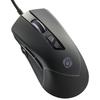 OHM PCGEAR Wired Gaming USB 9 Compatible with PC Mouse, Connection, Buttons, Black, Windows, RGB, PC-SMREX201-K (Product Code 01-7277)
