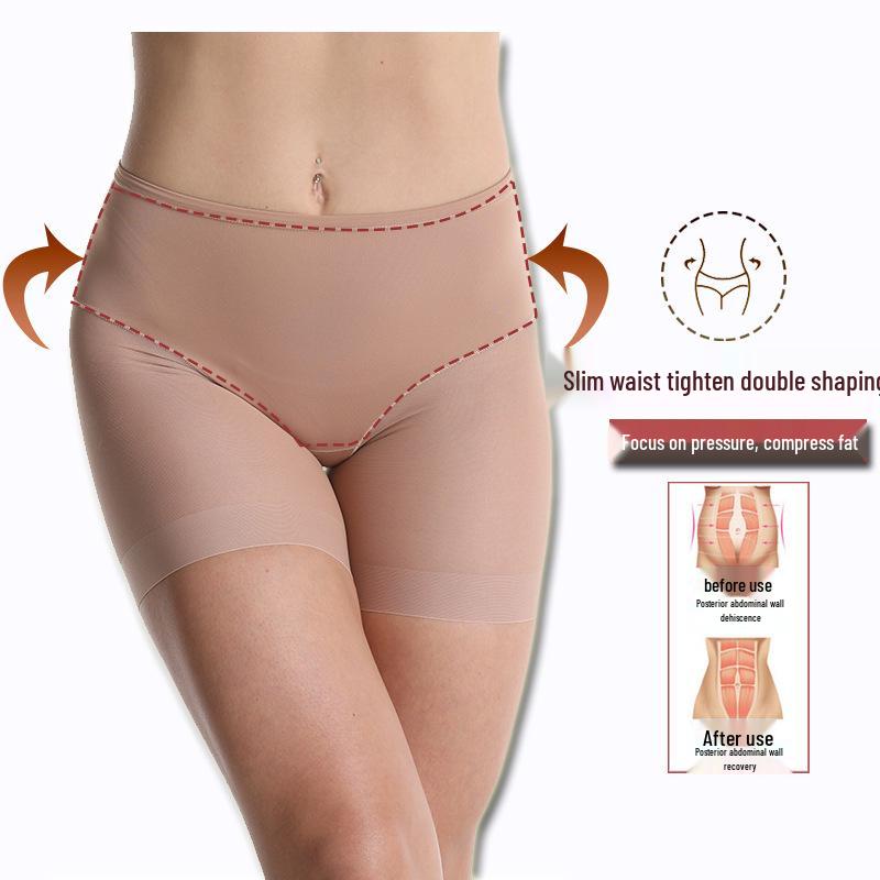 Plus Size Mid-Waist Body Shaping Boxer Briefs and Leggings for Women