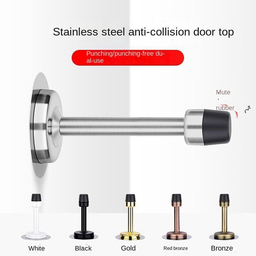 

Шумоподавляющий дверной стопор Защитный настенный держатель Дверной упор Полезный дверной коврик для дома