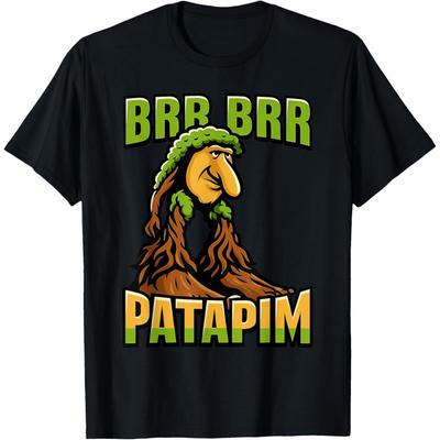 Italian Brainrot BRR BRR Patapim, Funny Brain Rot Meme T-Shirt